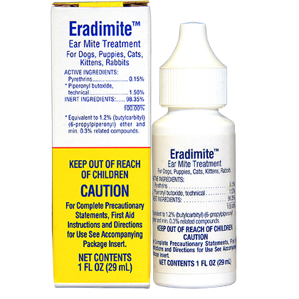 Eradimite Ear Mite Treatment - PetMedMart | Pet Pharmacy